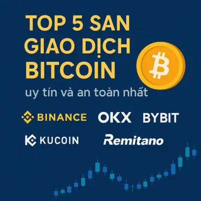 Top 5 sàn giao dịch Bitcoin uy tín và an toàn nhất cho nhà đầu tư Việt 2025